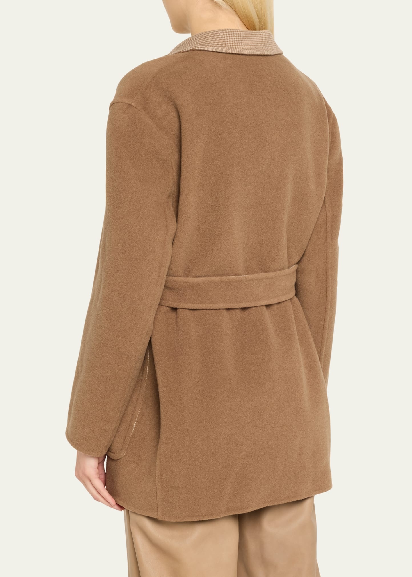 Mirko Reversible Wrap Coat - 3