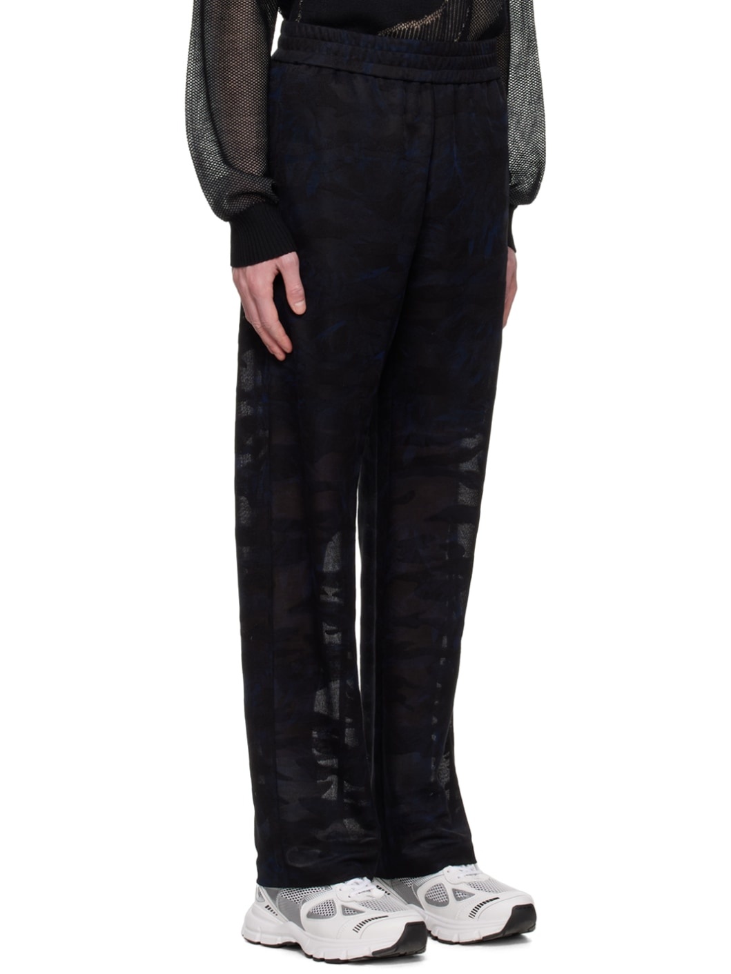 Black Camouflage Trousers - 2