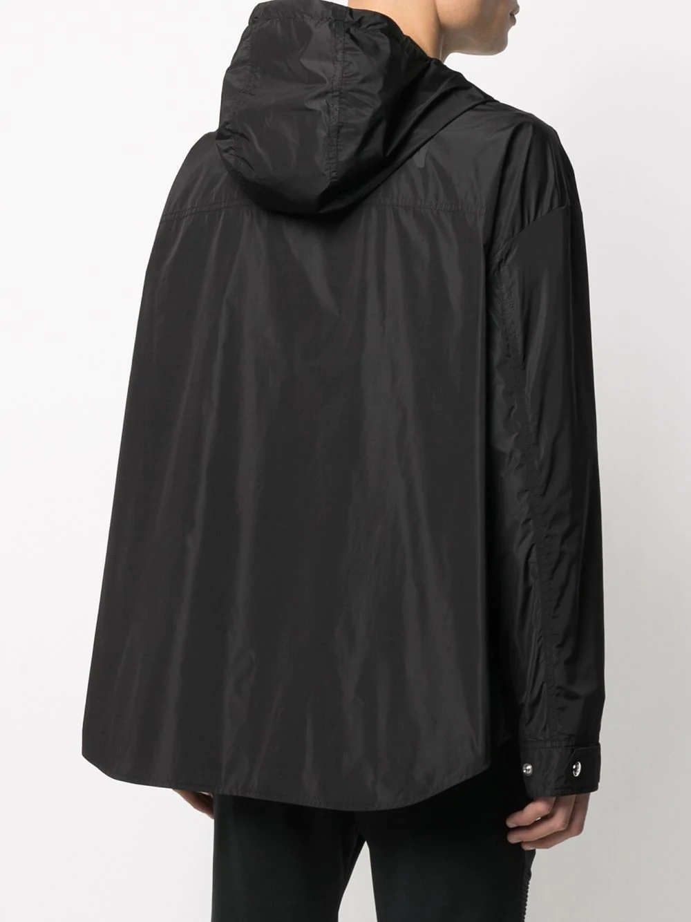 zip-front drawstring jacket - 4