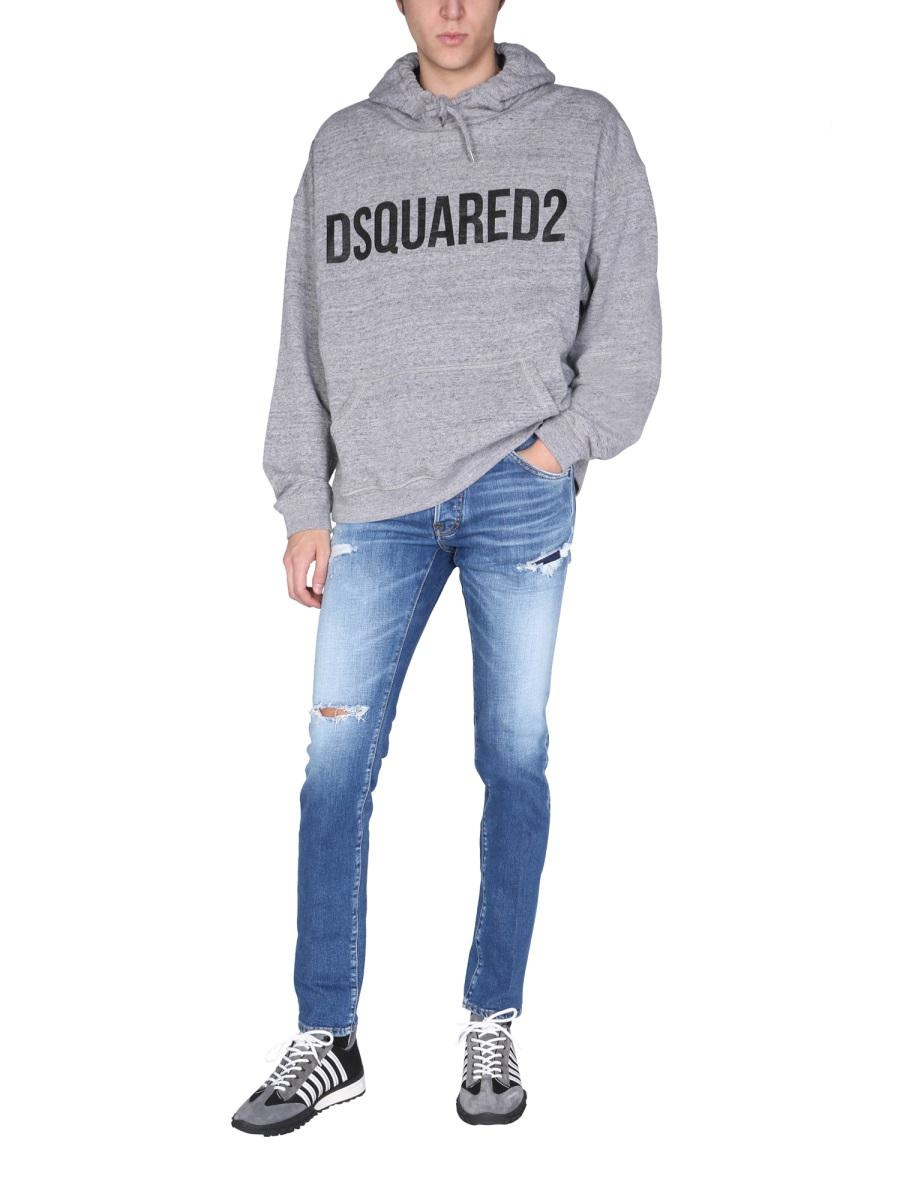 Dsquared2 DSQUARED2 SWEATSHIRT WITH LOGO PRINT - 2