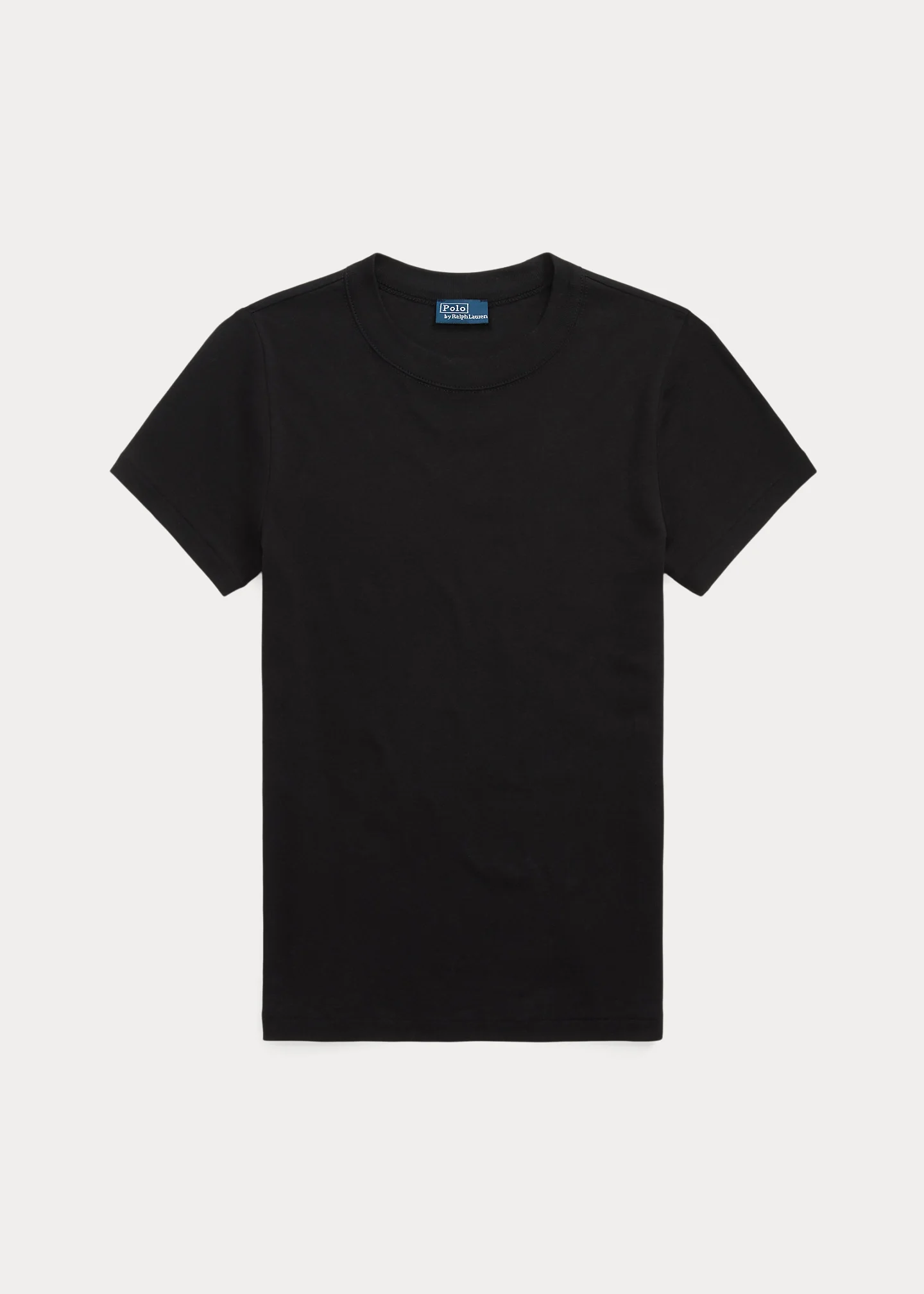 Slim Fit Stretch Cotton Tee - 1