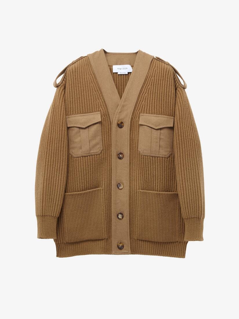 Oversized Utility Cardigan - 1