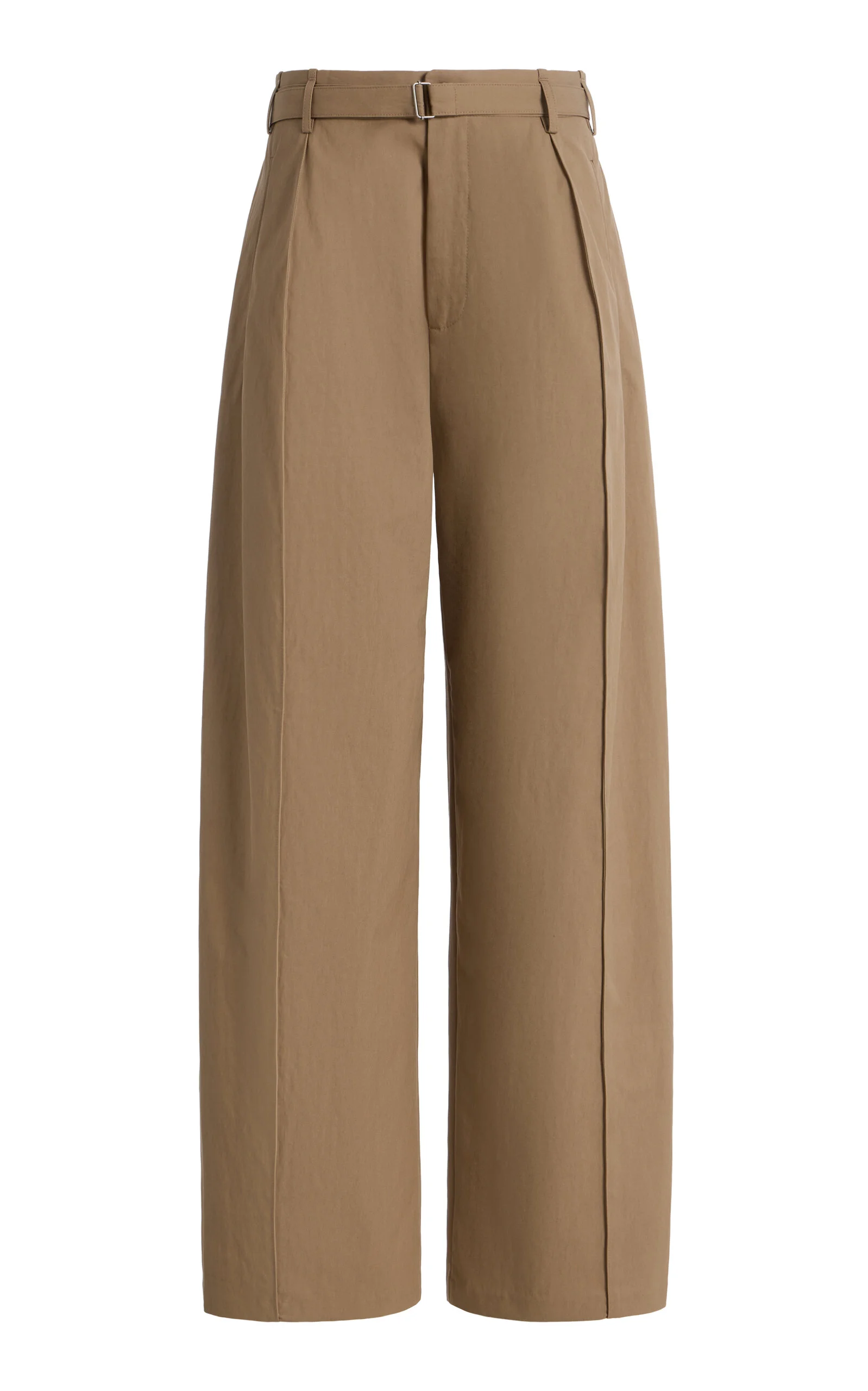 Cotton-Twill Pants brown - 1