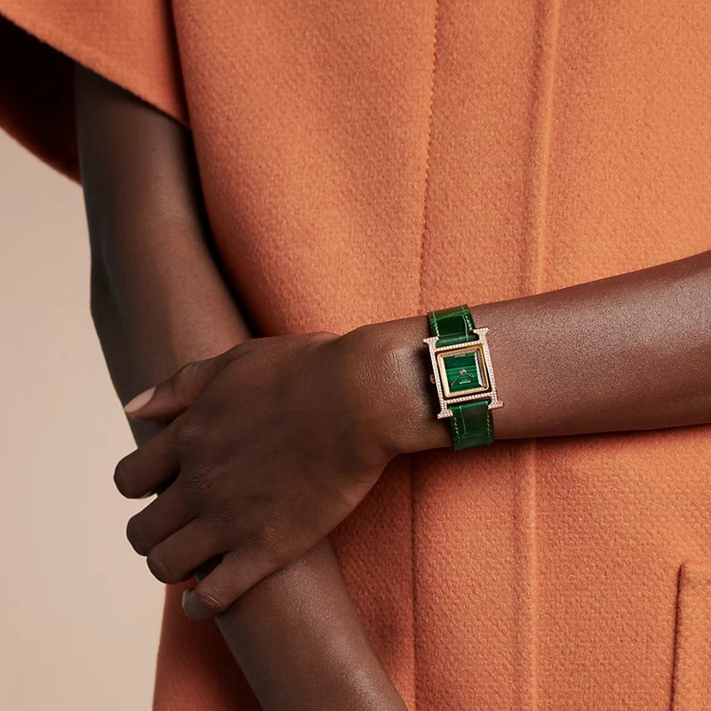 Hermès Heure H watch, 21 x 21 mm outlook