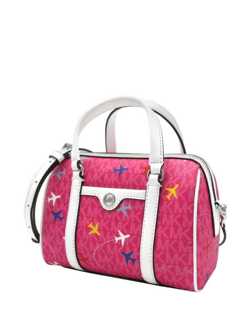 airplane-print tote bag 4