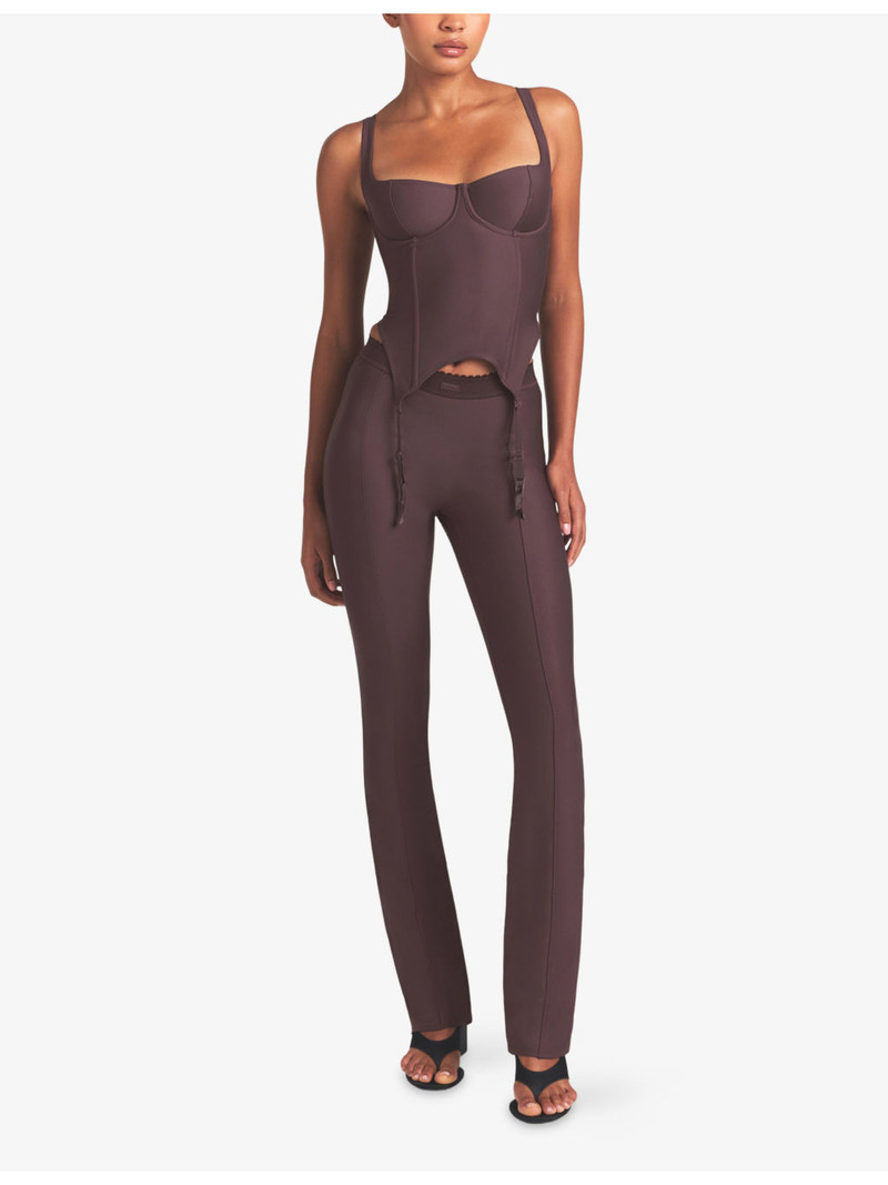 SKIMS Skims Body High-Waist Flare Jersey Trousers outlook