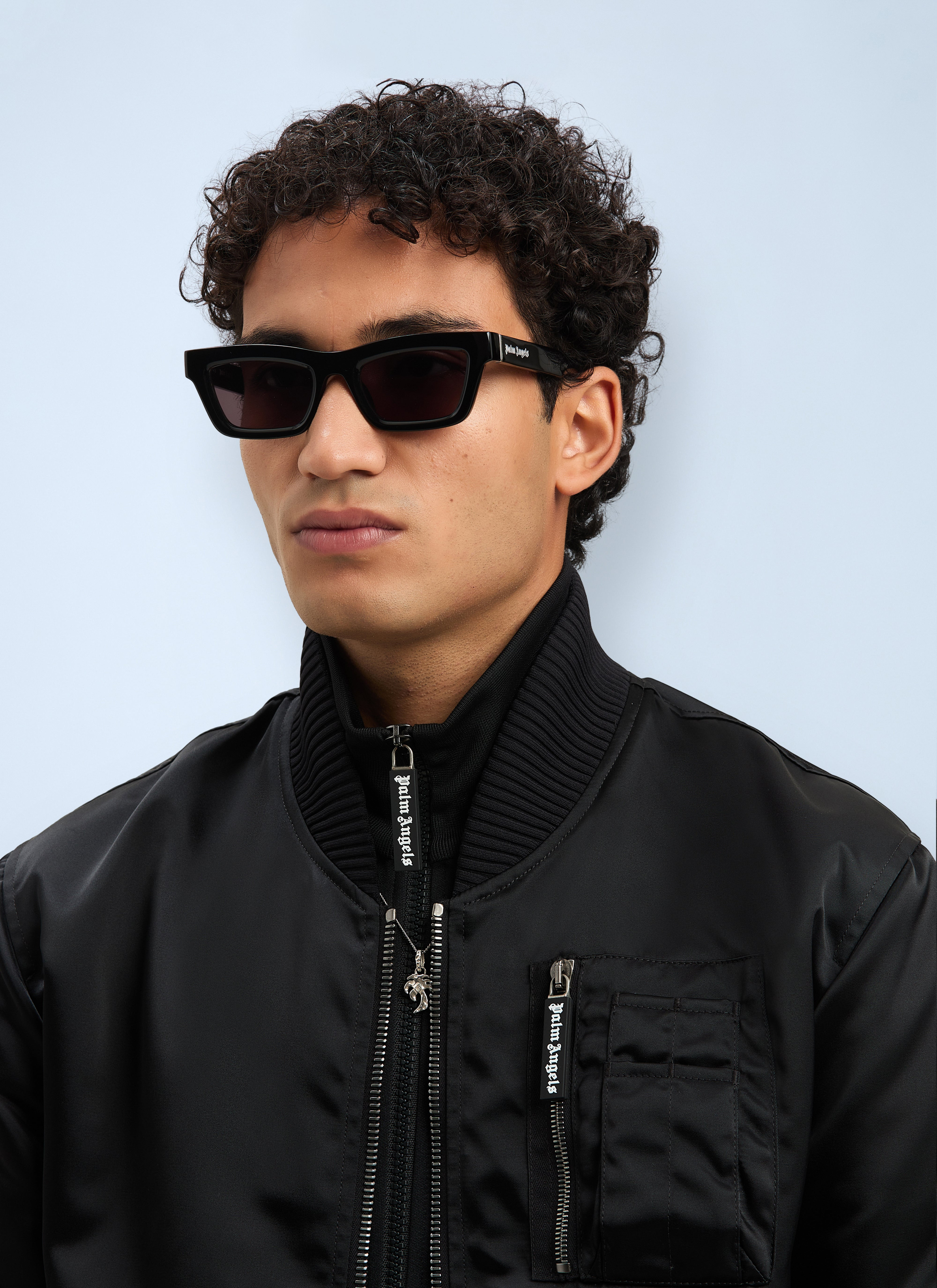 Palm Angels Men Logo Print Bomber Jacket - 4
