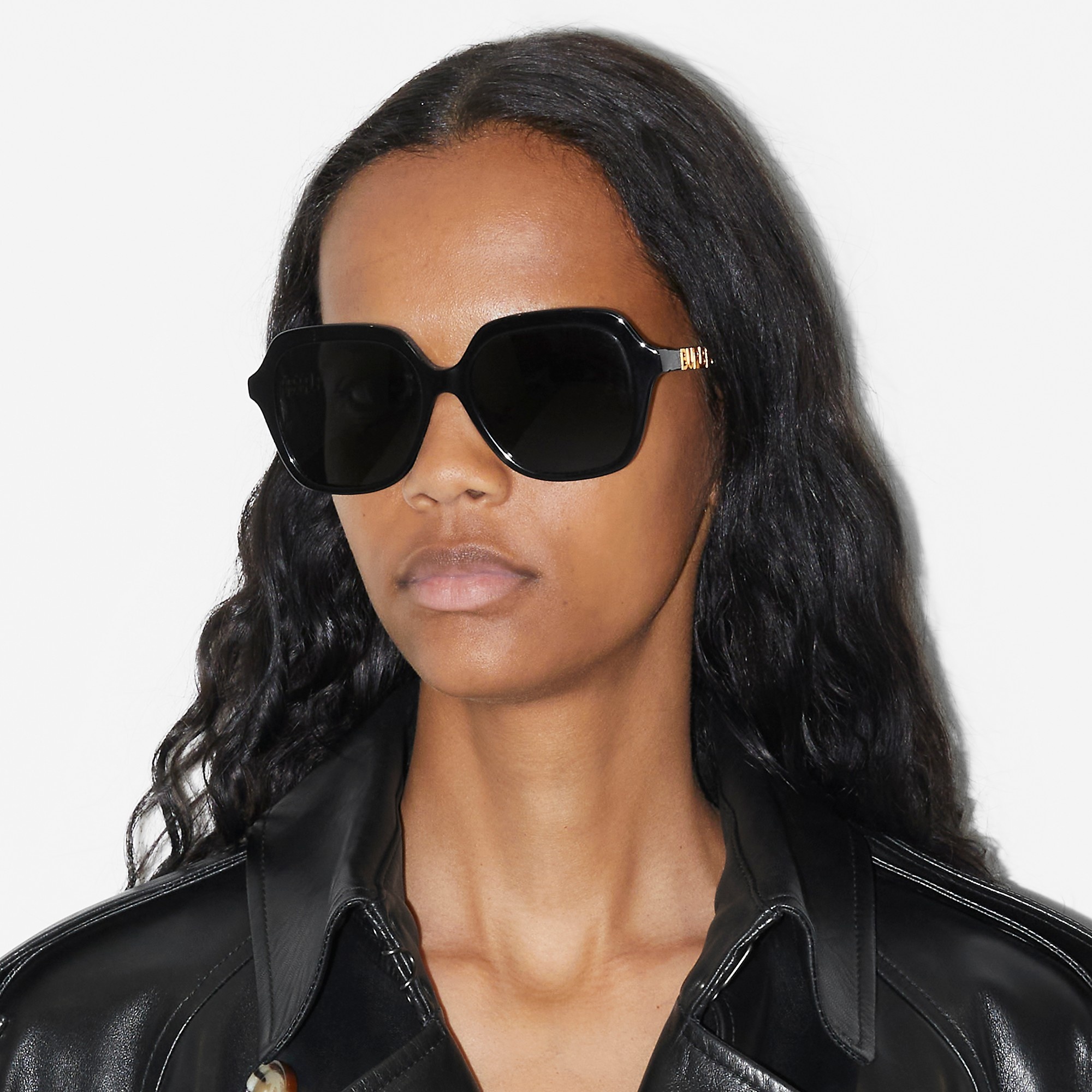 Oversized Square Frame Sunglasses - 4
