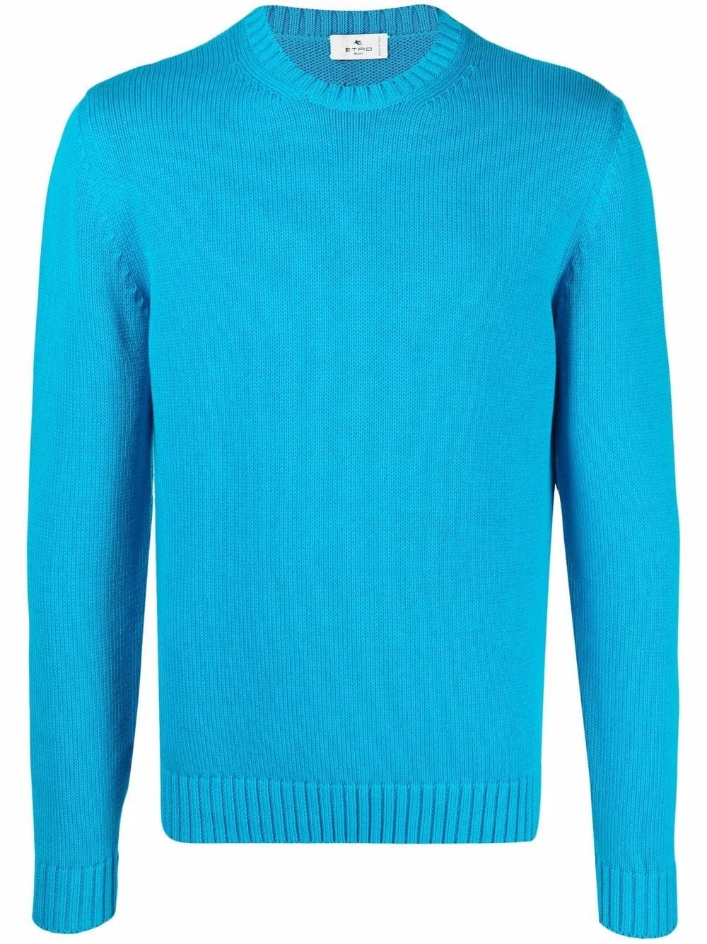 crewneck knitted jumper - 1