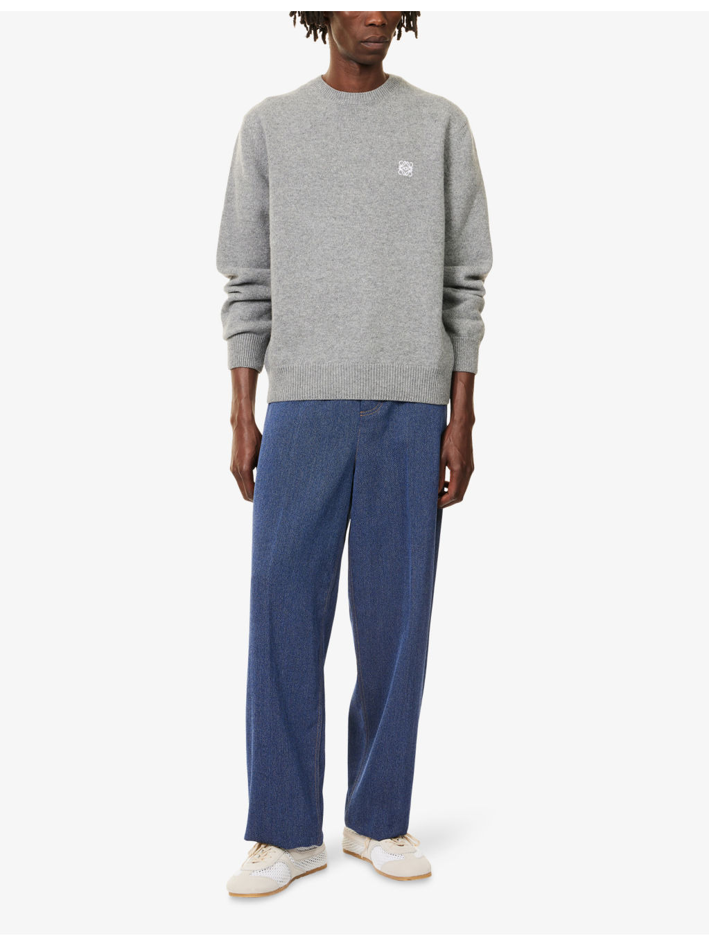 Anagram Crewneck Wool Jumper - 2