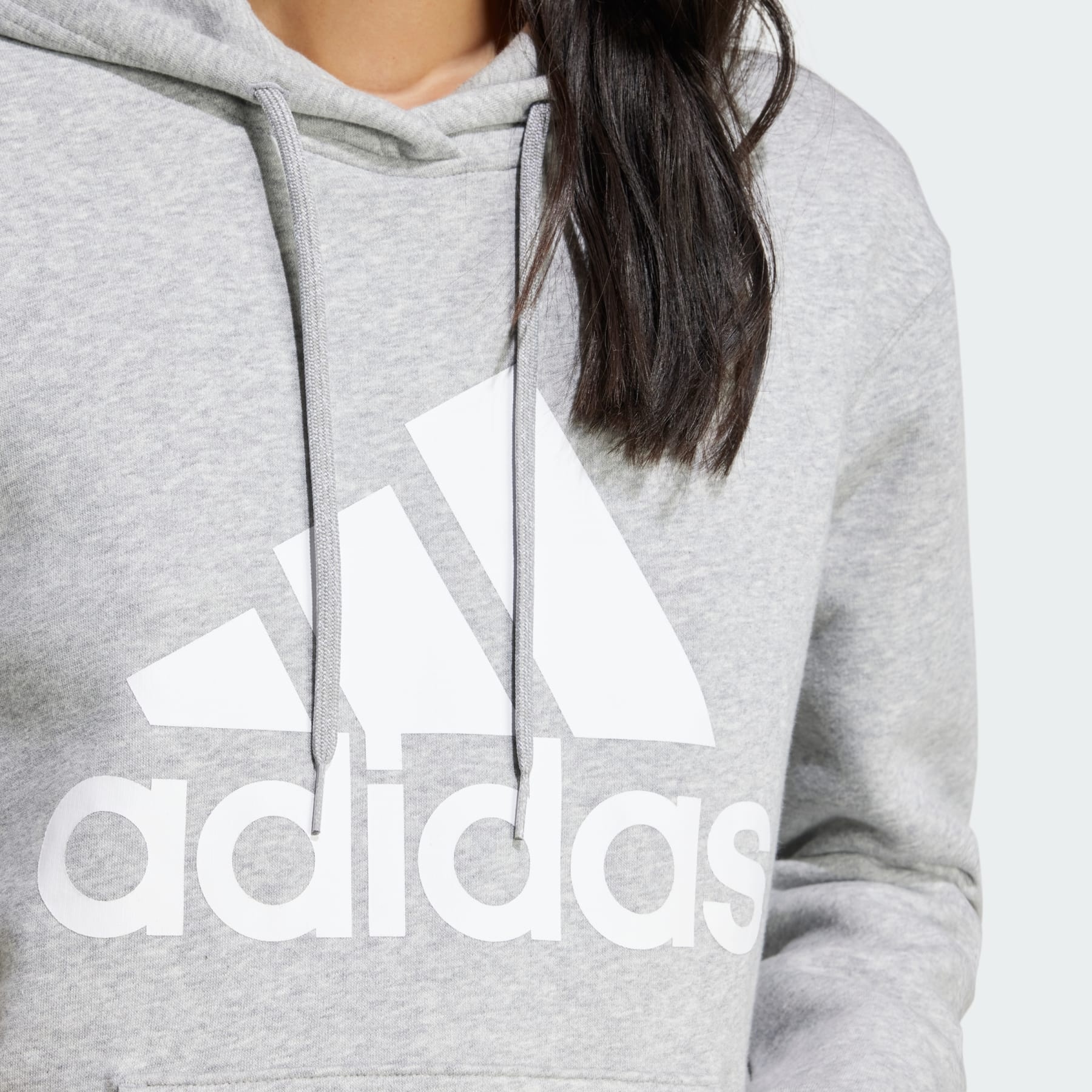Essentials Big Logo Regular Fleece Hoodie - 5