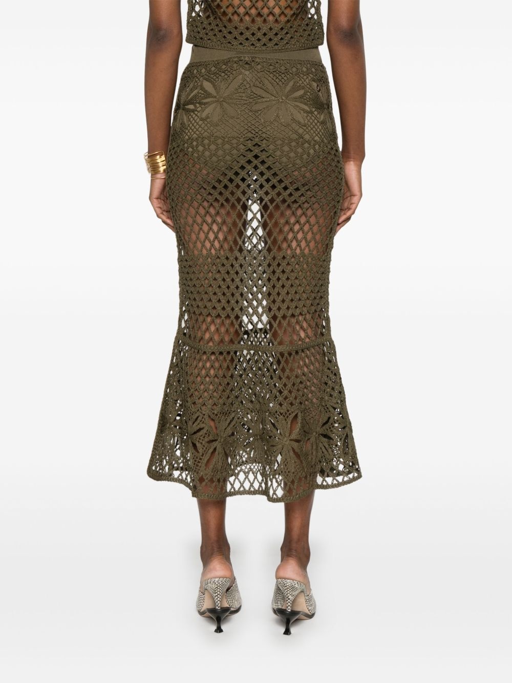 crochet midi skirt - 4