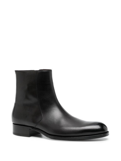 TOM FORD Edgar leather ankle boots outlook