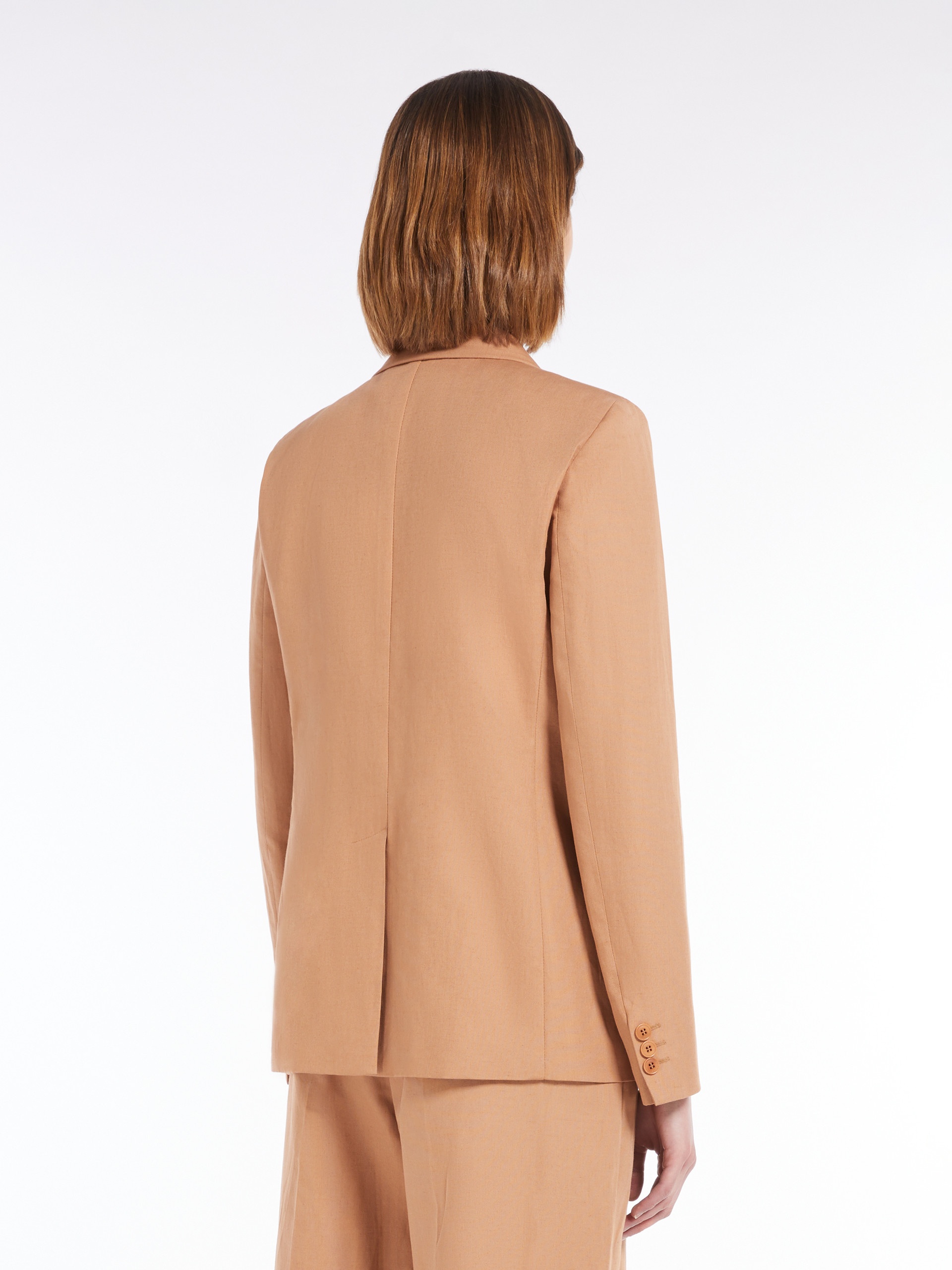 QUITO Cotton and linen blazer - 4
