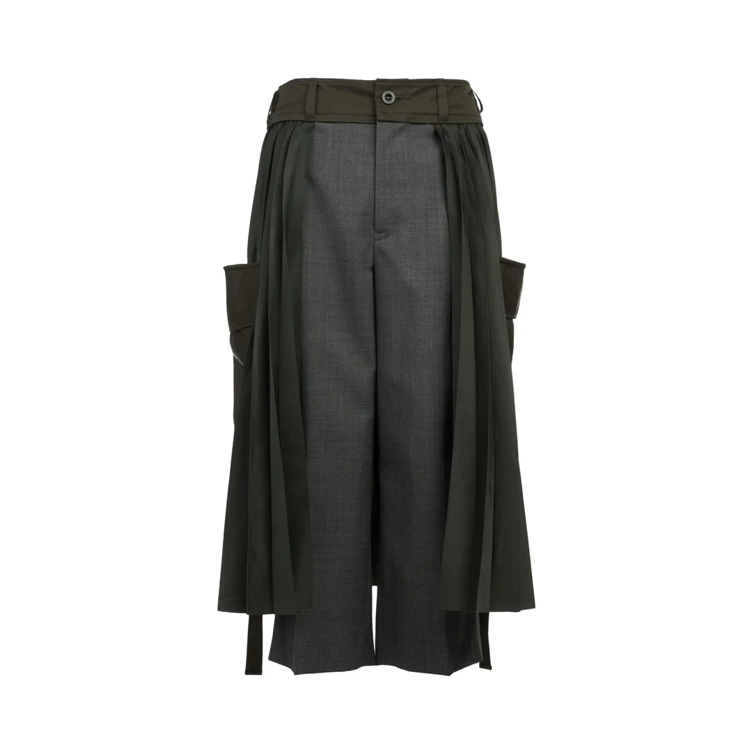 Suiting x Nylon Twill Pants - 1