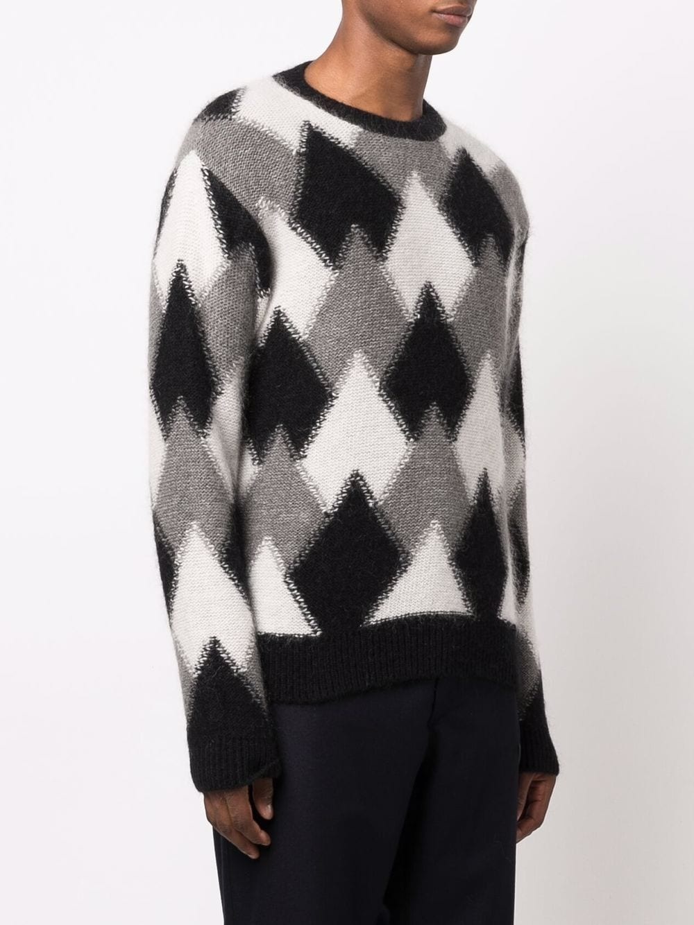 geometric-pattern jumper - 3