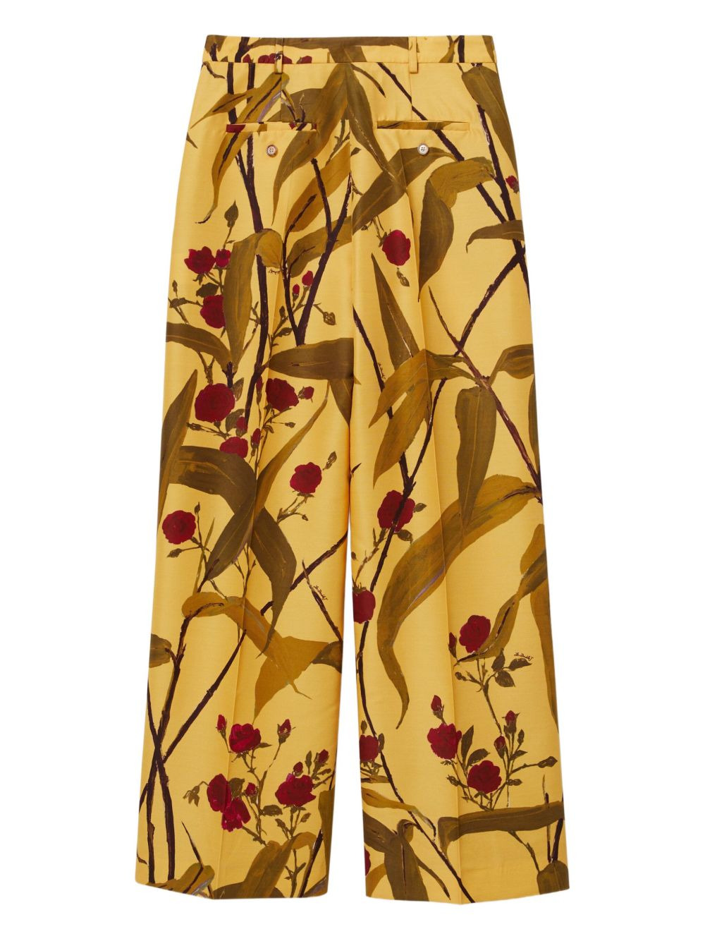 Let Loose floral-print pleated trousers - 5