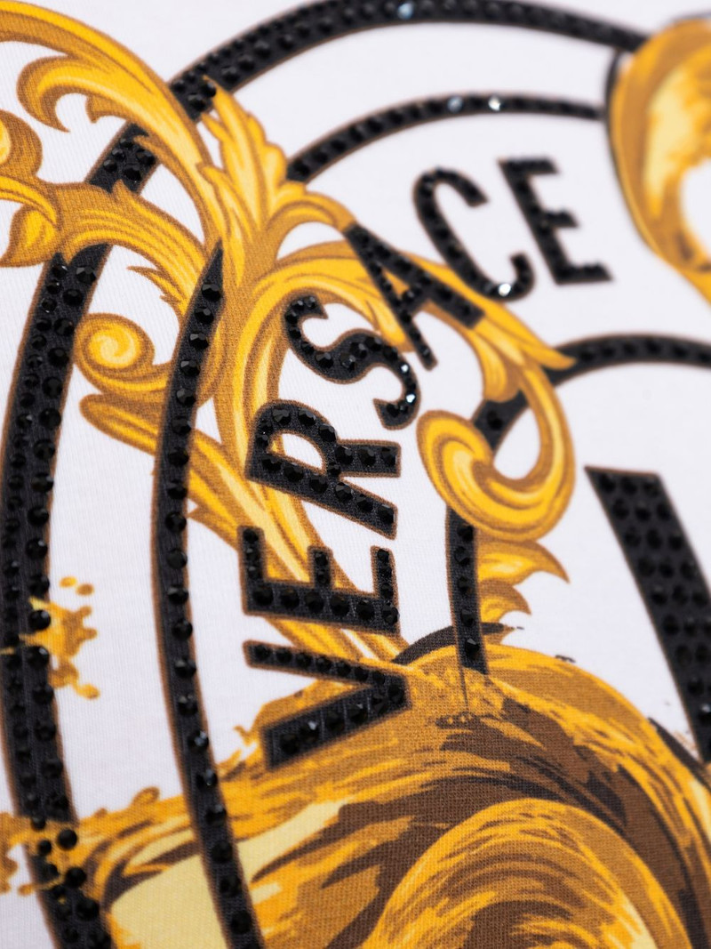 logo-print mini dress 5