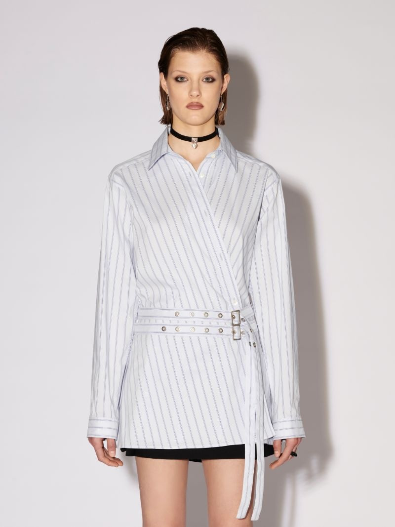 STRIPED SHIRT DRESS 3