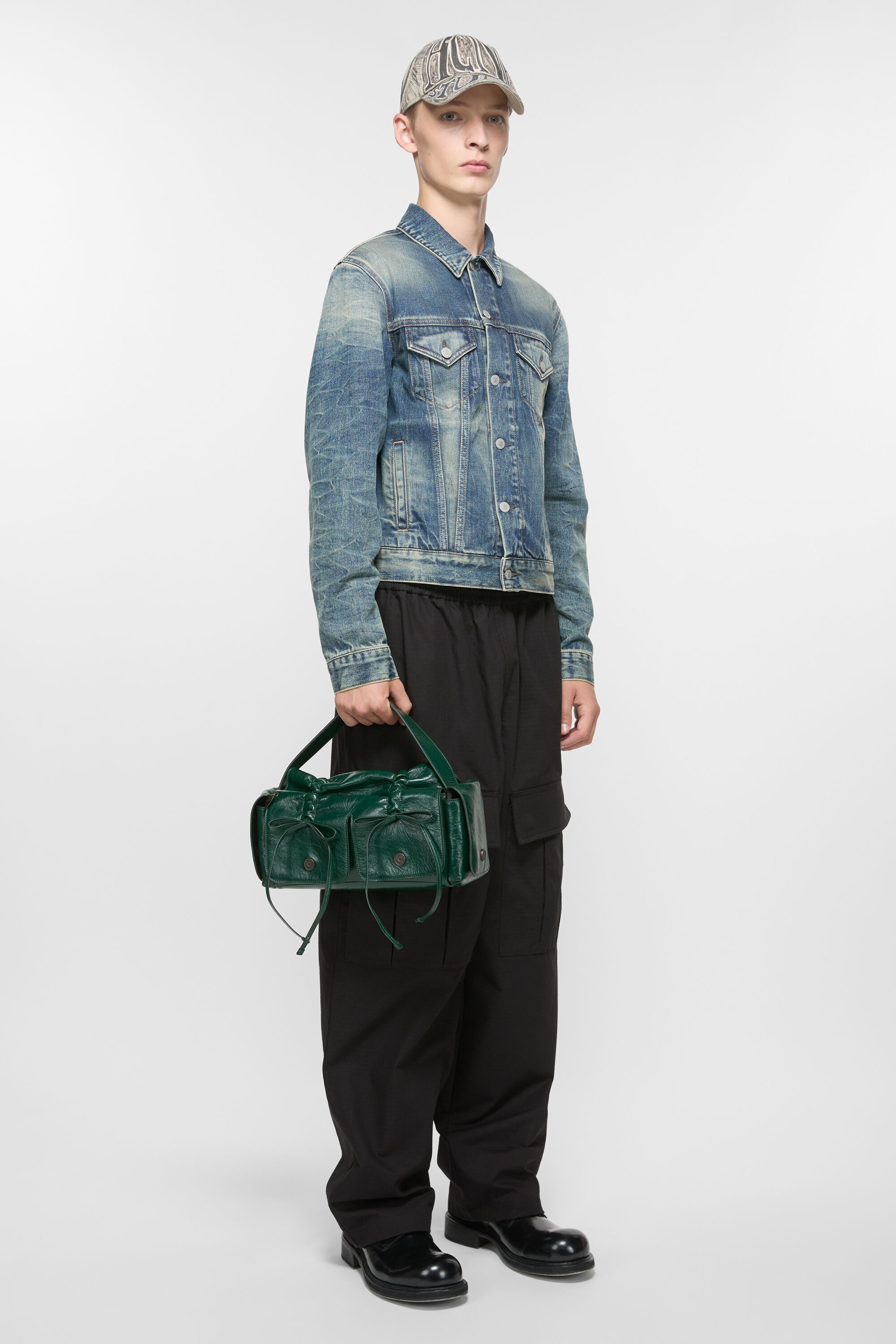Multipocket bag - Dark green - 3