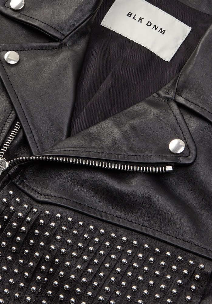 LEATHER JACKET 17 BLACK - 5