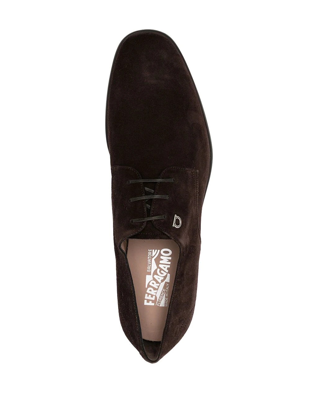 suede lace-up shoes - 4