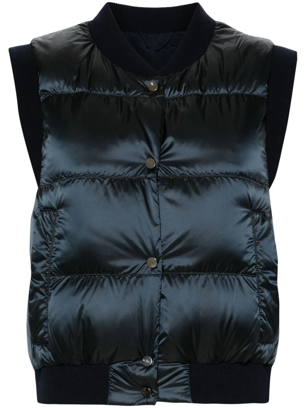 Max Mara The Cube Women Quilted Down Vest - 1