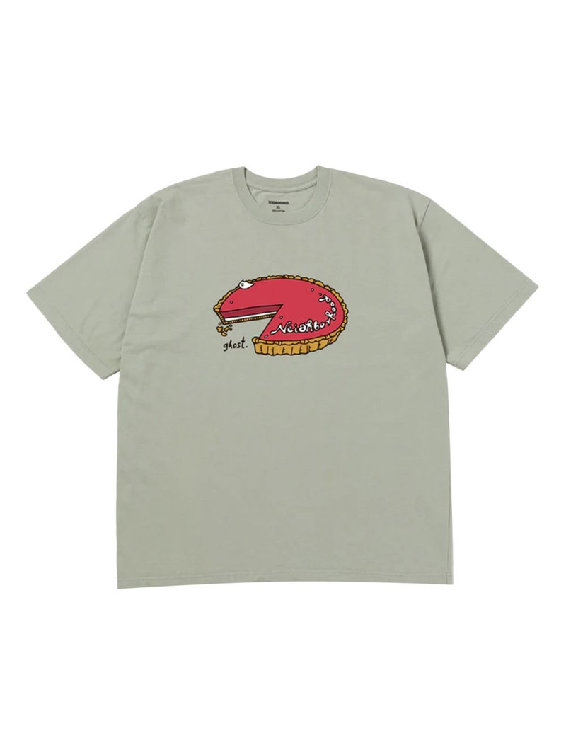 pie-print T-shirt 1
