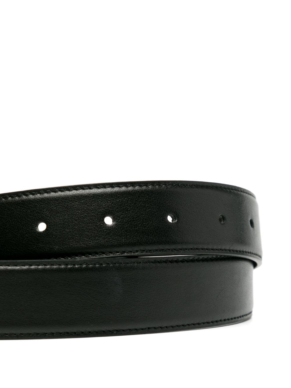 Signature Round Buckle belt - 2