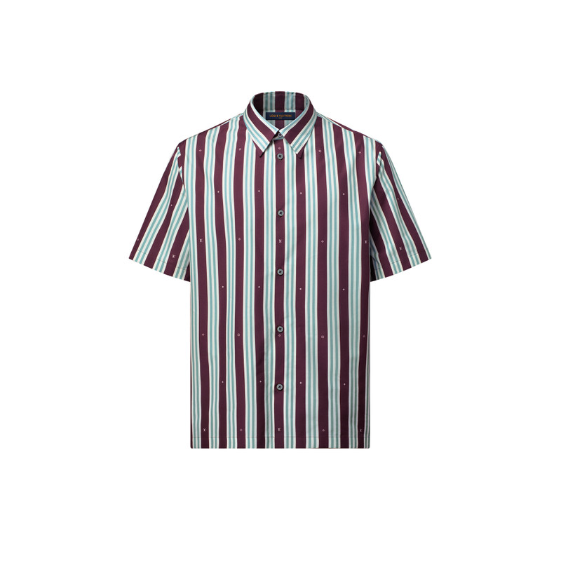 Striped Short-Sleeved Shirt 1
