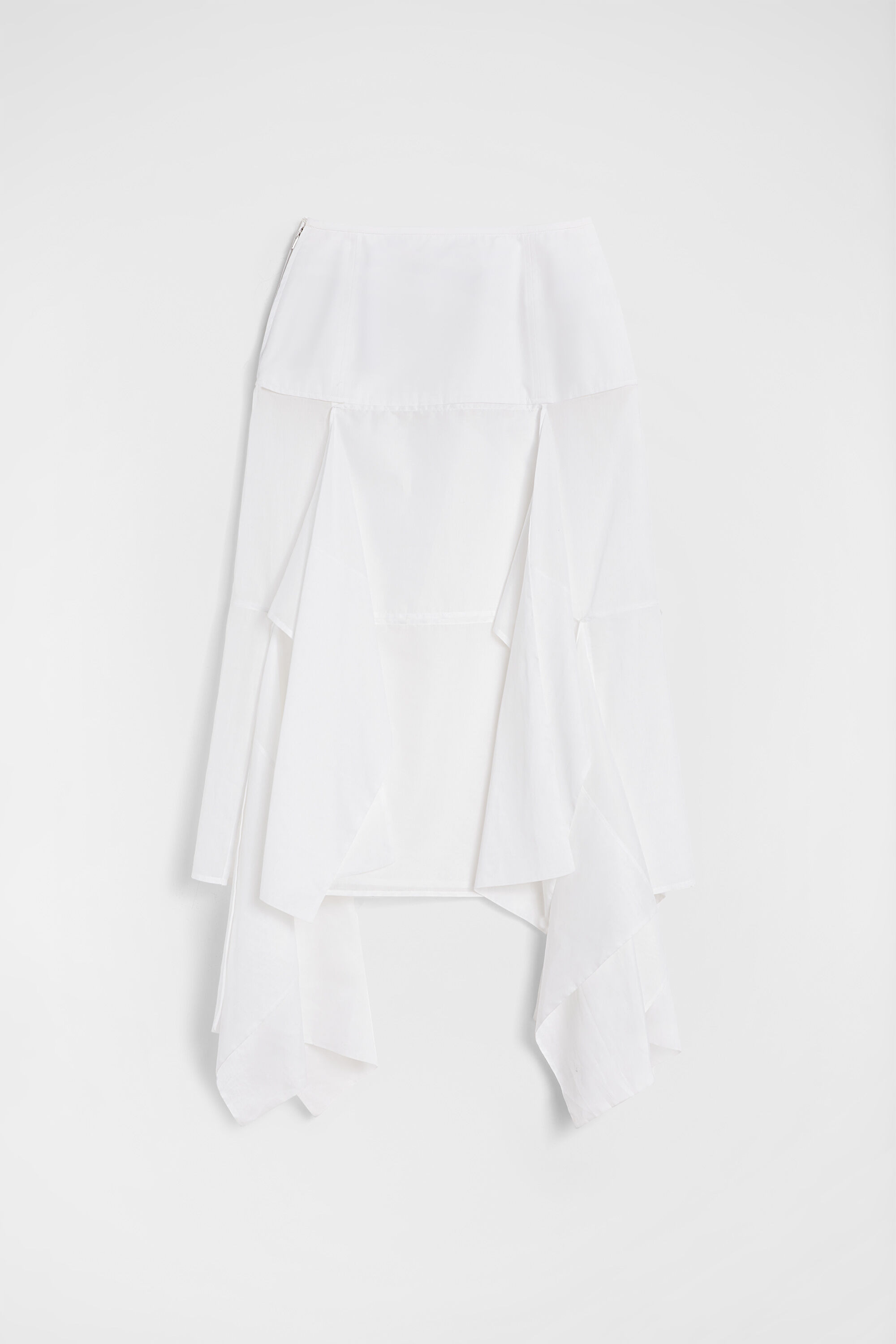 Cotton Muslin Panelled Skirt - 7