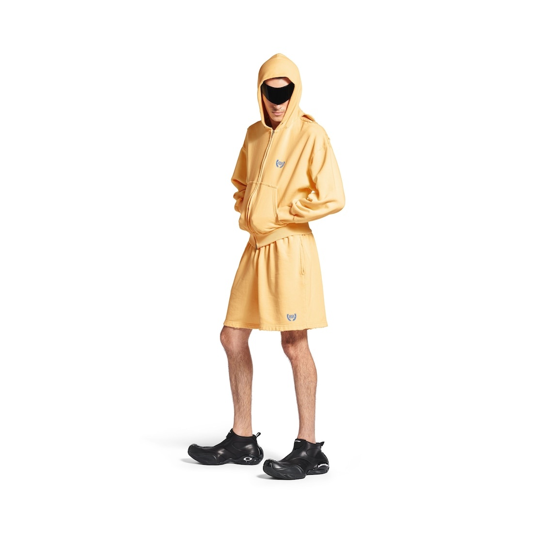 Women's Laurel Classic Sweat Shorts in Yellow - 2