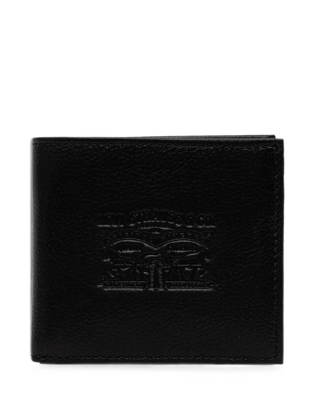 Two Horse logo-debossed bi-fold wallet - 1