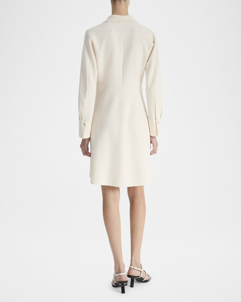 Vince Long-Sleeve Rugby Dress outlook