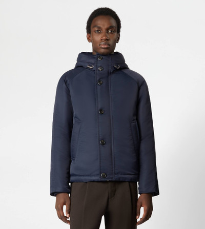 Tod's HOODED DOWN JACKET - BLUE outlook