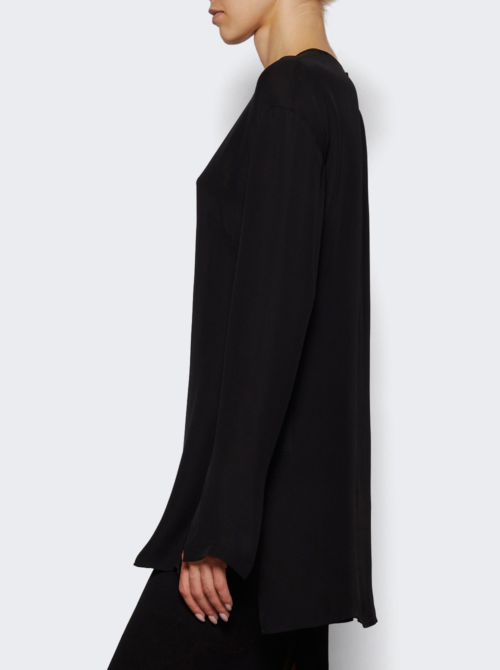Sheer Blouse Black - 3