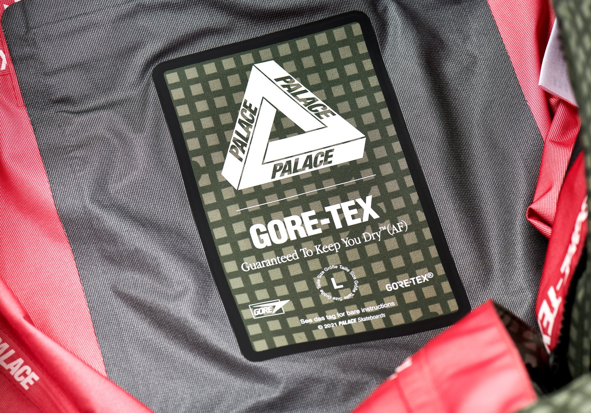 PALACE GORE-TEX THE DON PANT NIGHT GRID DPM - 6