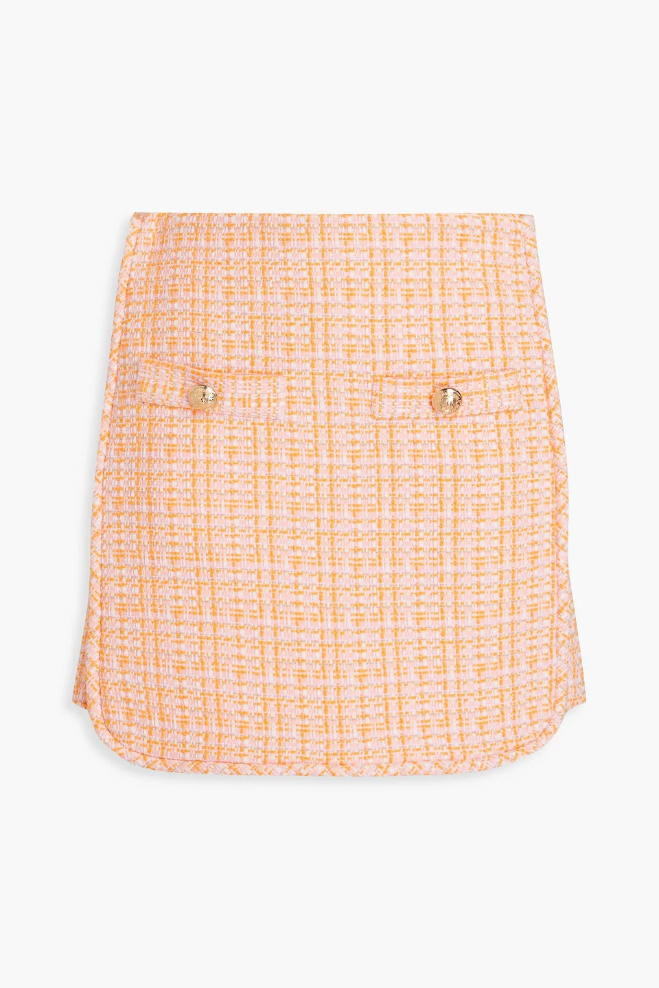 Tweed mini skirt - 1