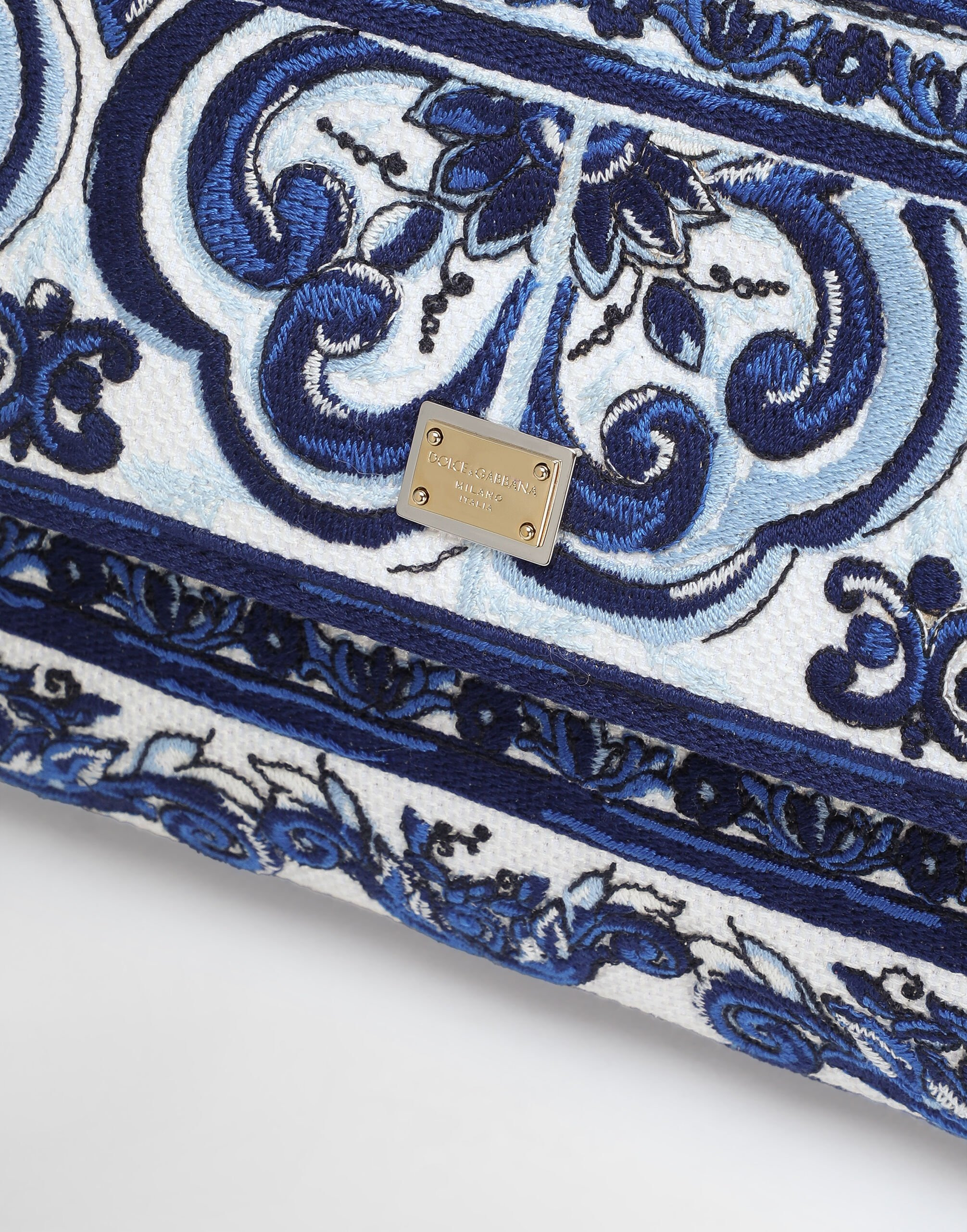 Medium Sicily handbag with Majolica embroidery - 6