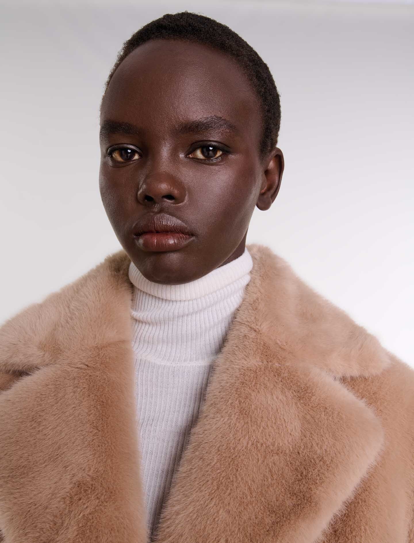 Faux fur coat - 6