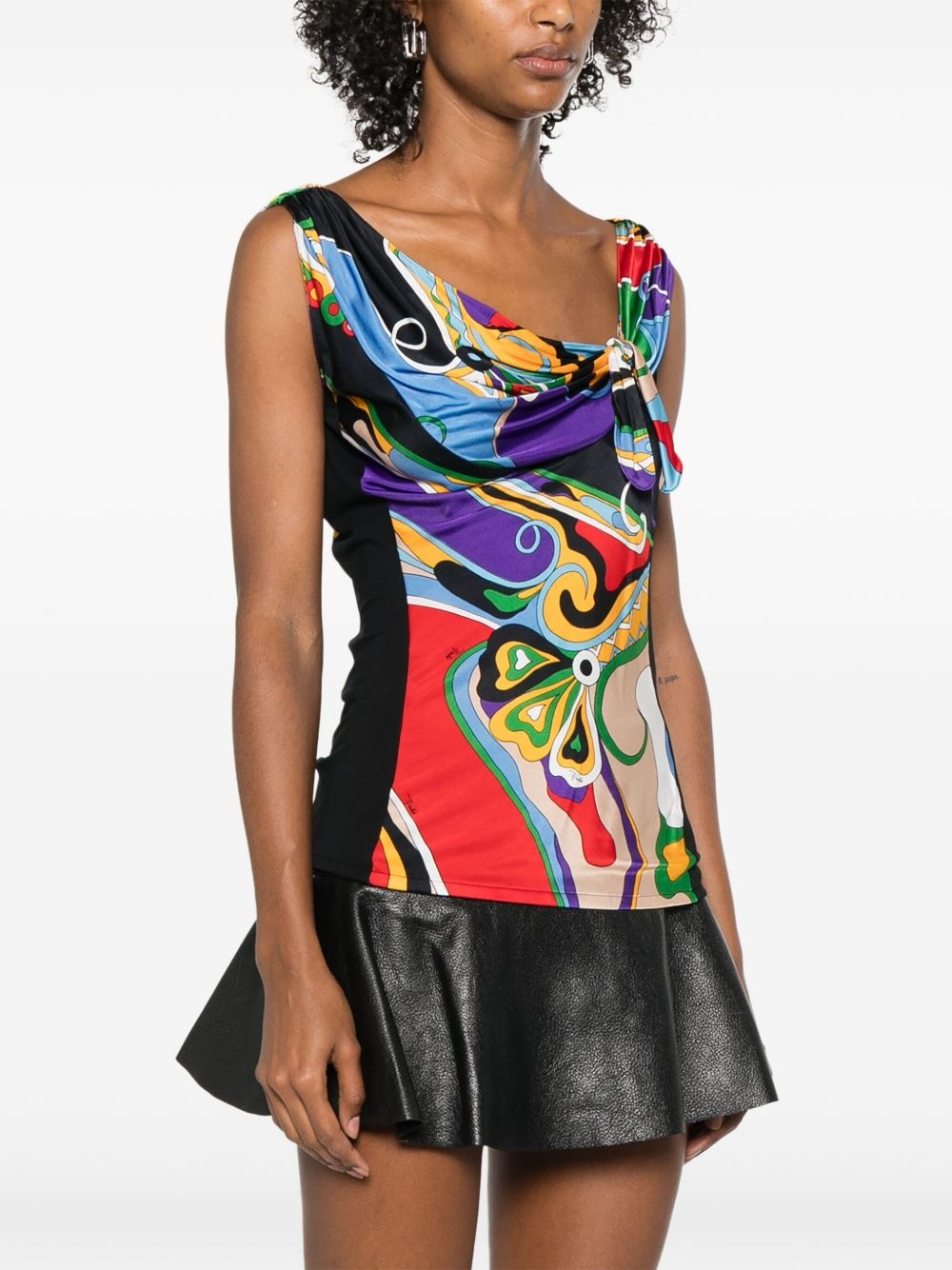 Orchidee-print top - 3