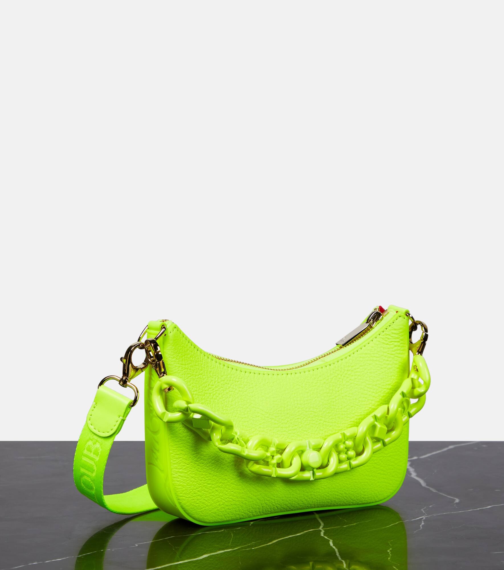 Loubila Chain Mini leather shoulder bag - 4