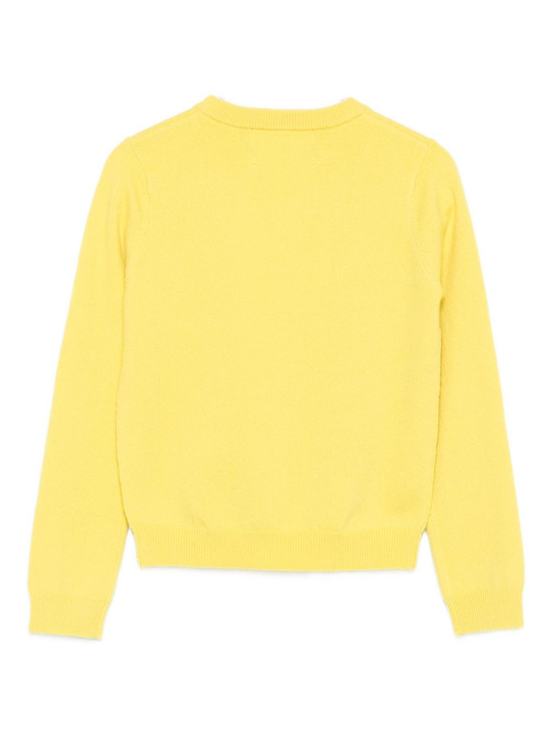 extreme cashmere crew-neck long-sleeve sweater outlook
