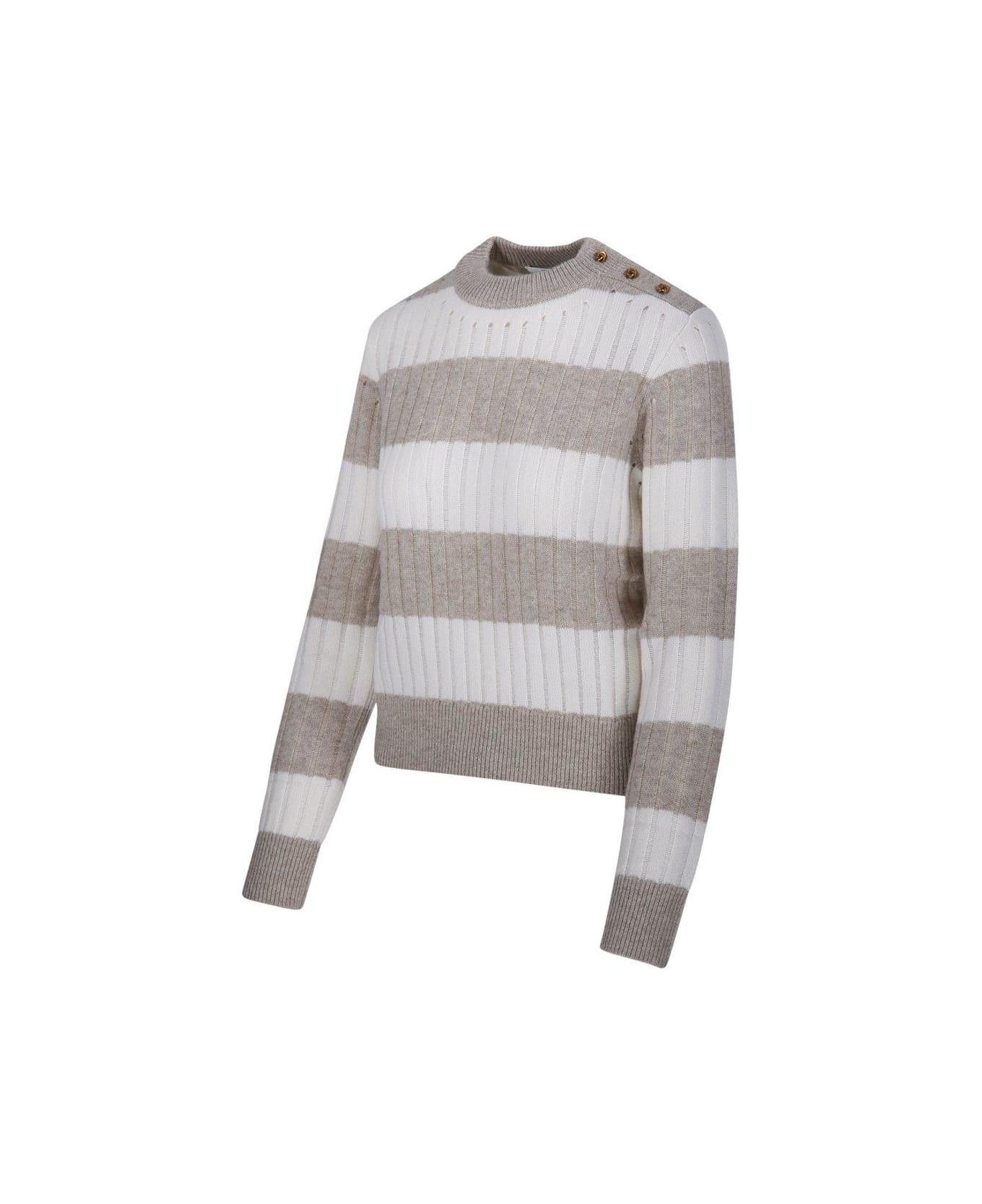 'alfeo' Multi Wool Blend Sweater - 3