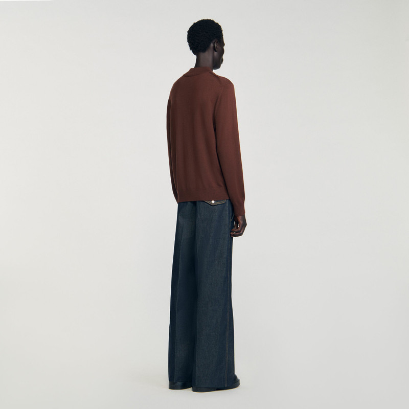 WOOL SWEATER WITH HIGH NECK 6