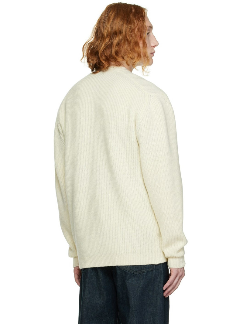 Off-White Dropped Shoulder Cardigan 3