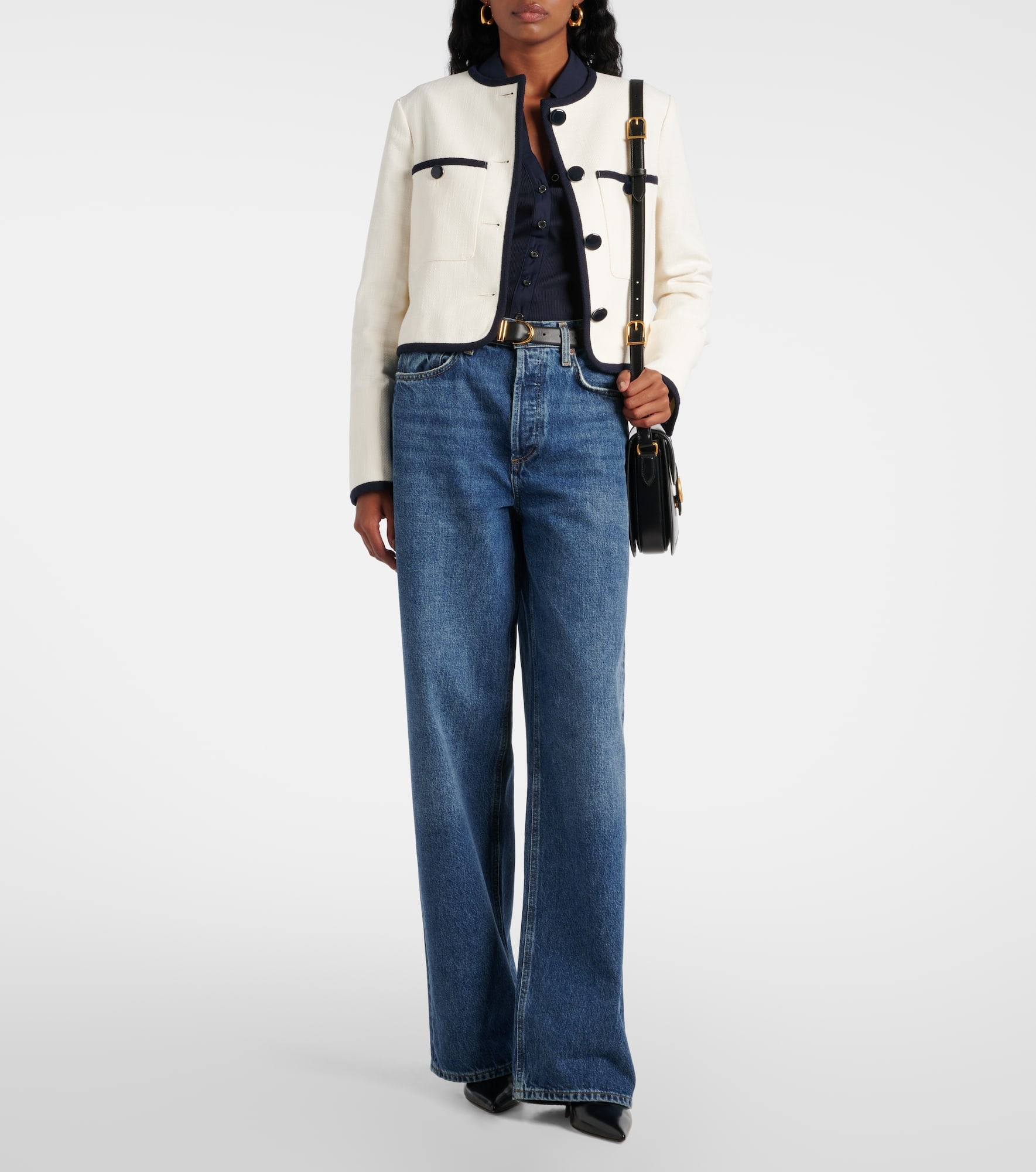 Scottie cotton-blend top - 2