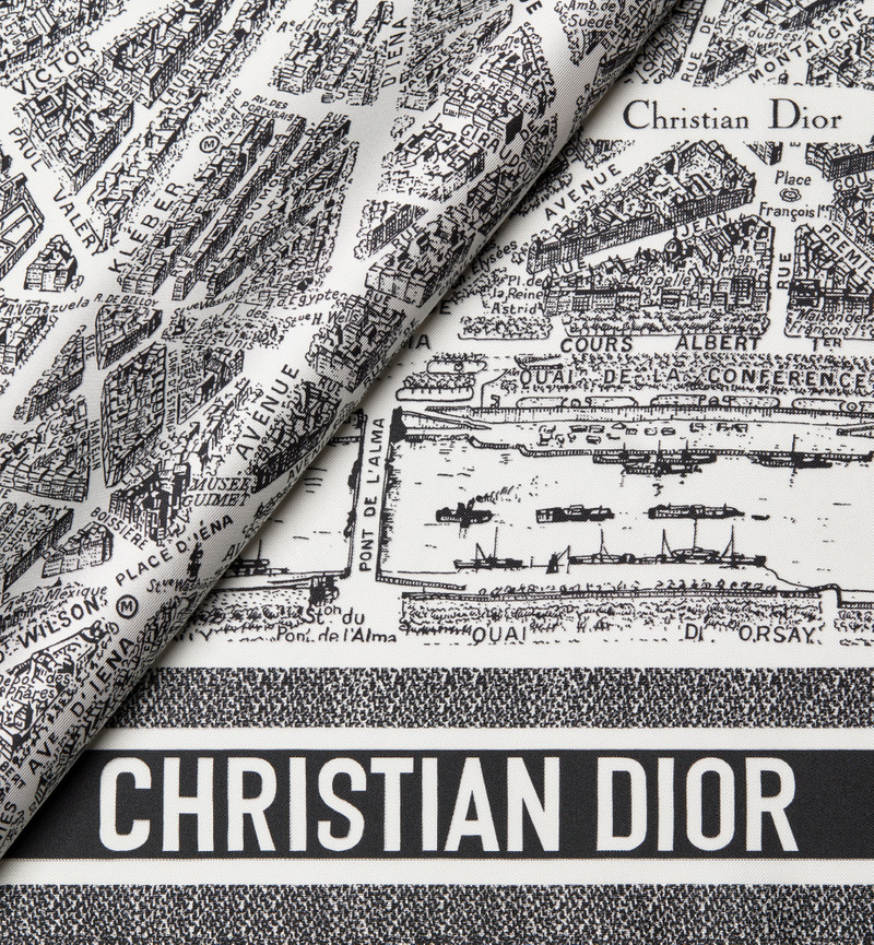 Plan de Paris 90 Square Scarf 4