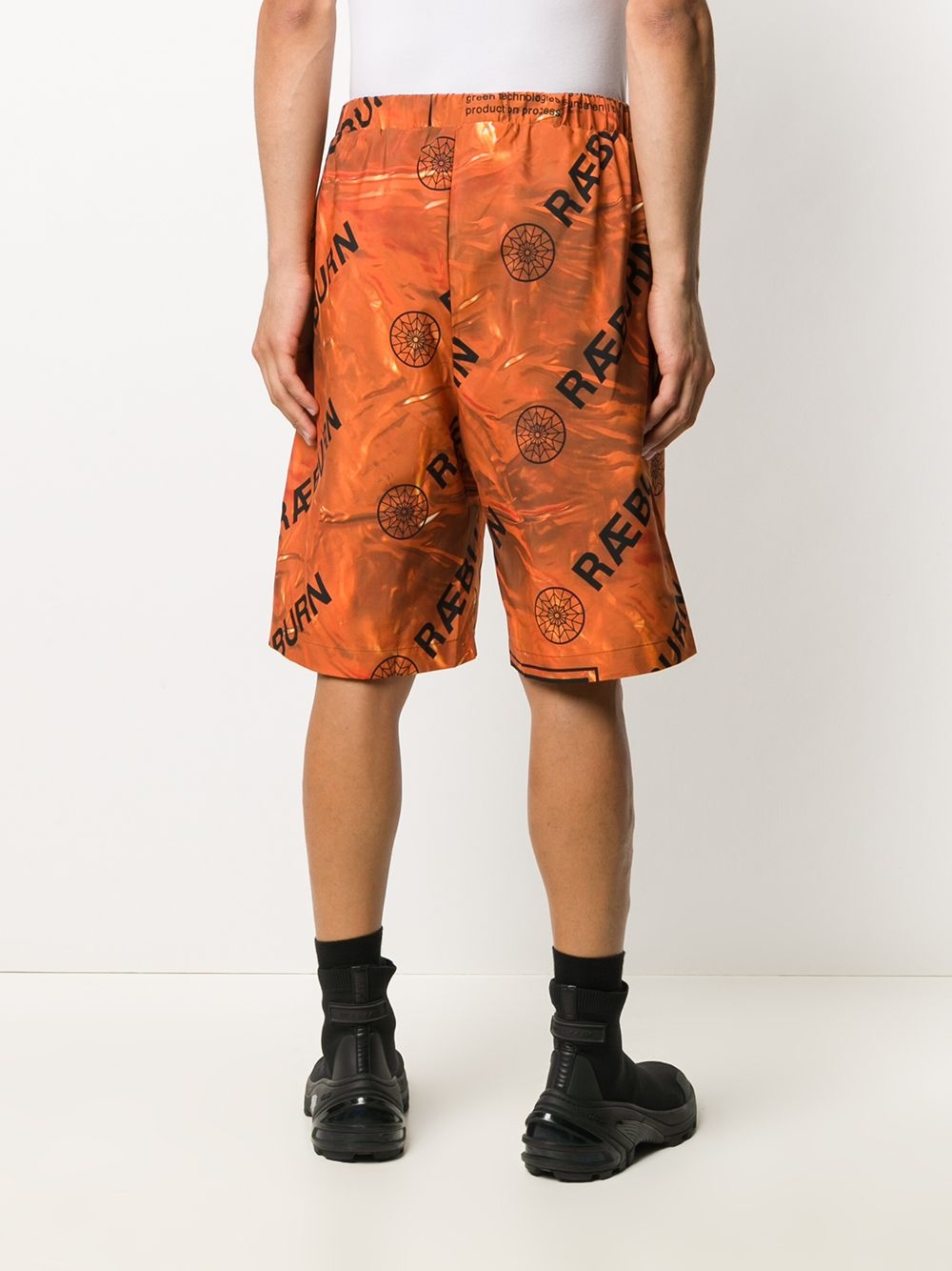 Solar-print track shorts - 4