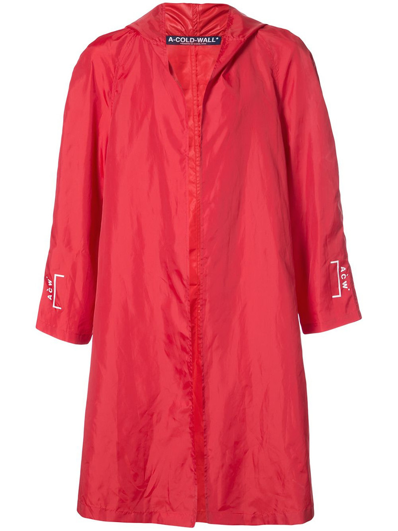 hooded raincoat 1
